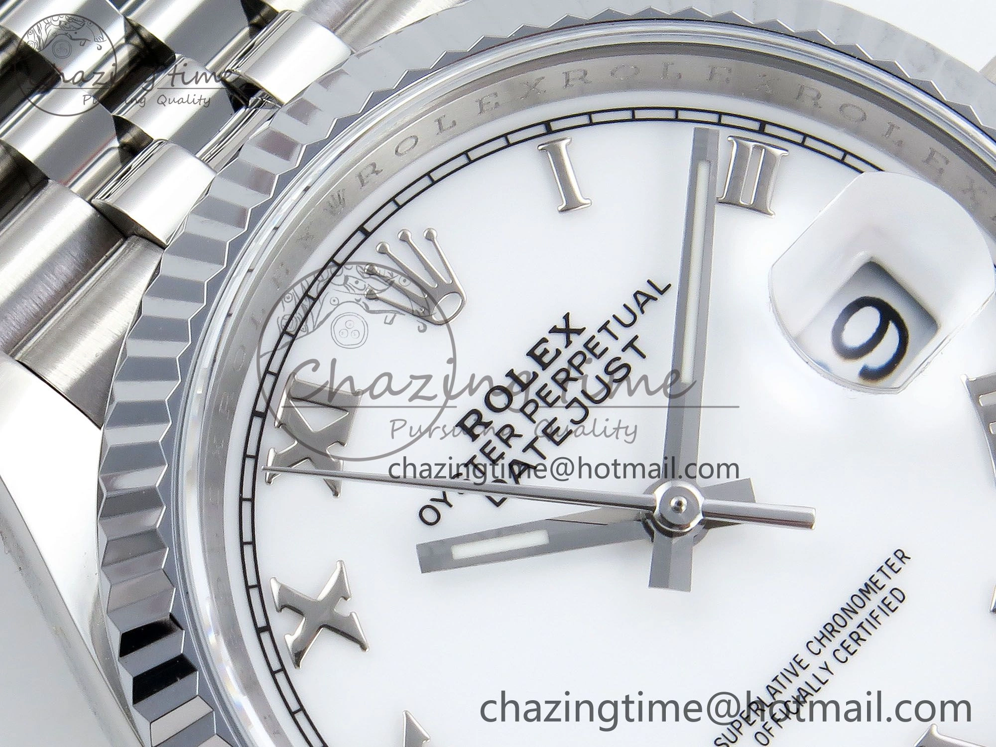 AllSeason Datejust 36mm 126234 904L Steel HGF 1:1 Best Edition White Dial Roman Number Markers on SS Bracelet VR 1484