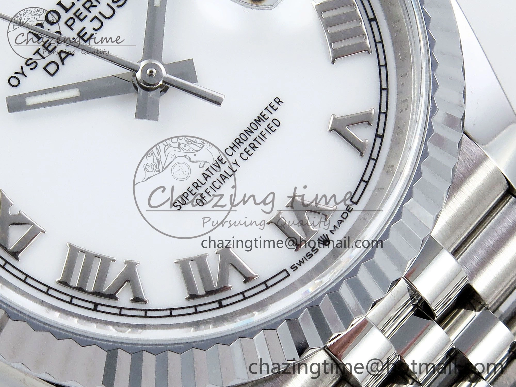 AllSeason Datejust 36mm 126234 904L Steel HGF 1:1 Best Edition White Dial Roman Number Markers on SS Bracelet VR 1484
