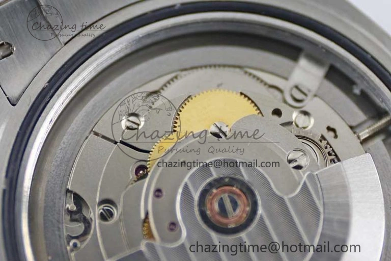 Snug Datejust 41 SS Full Diamonds TWF 1:1 Best Edition Gray Roman Markers Dial on Bracelet A 2391