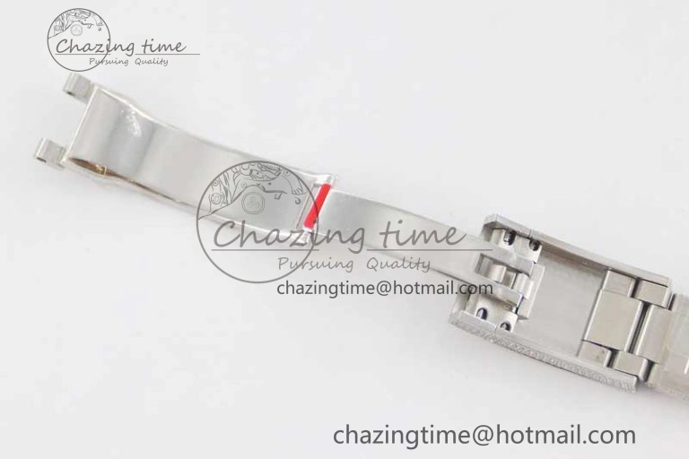 Snug Datejust 41 SS Full Diamonds TWF 1:1 Best Edition Gray Roman Markers Dial on Bracelet A 2391