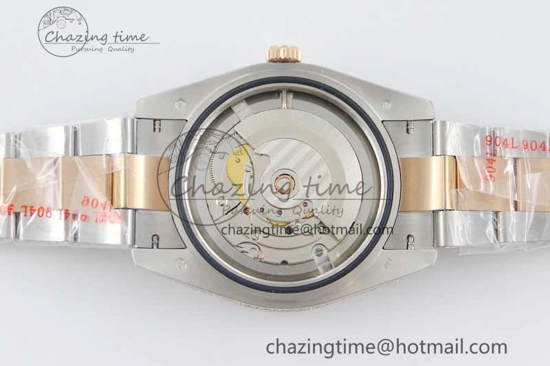 Datejust 41 SS RG Full Diamonds TWF 1:1 Best Edition Arabic Markers Dial on Bracelet A SportInspired 2401