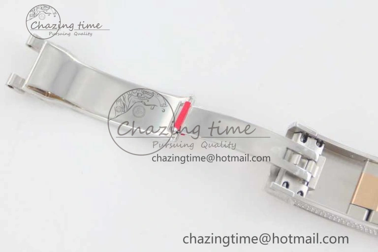 Datejust 41 SS RG Full Diamonds TWF 1:1 Best Edition Arabic Markers Dial on Bracelet A SportInspired 2401