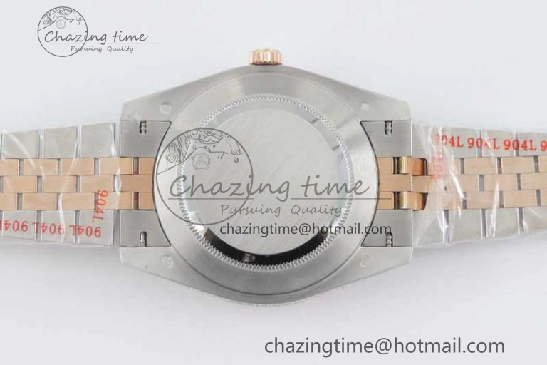 Datejust 41 SS RG Full Diamonds TWF 1:1 Best Edition Arabic Markers Dial on Jubilee Bracelet A UrbanChic 2385