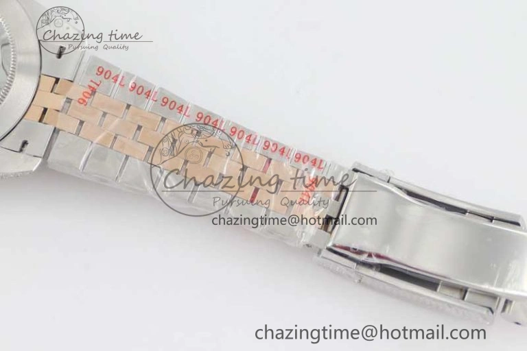 Datejust 41 SS RG Full Diamonds TWF 1:1 Best Edition Arabic Markers Dial on Jubilee Bracelet A UrbanChic 2385