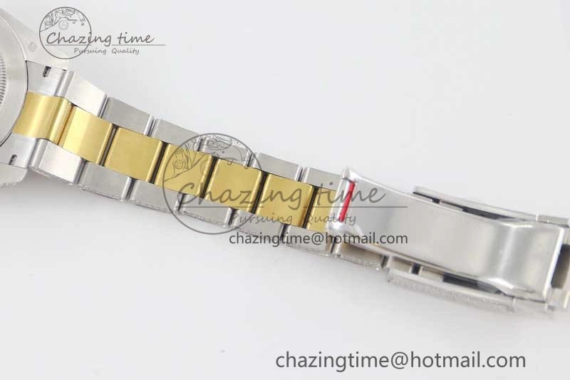 Datejust 41 SS YG Full Diamonds TWF 1:1 Best Edition Arabic Markers Dial on Bracelet A FreshLook 2397