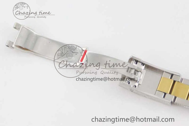 Datejust 41 SS YG Full Diamonds TWF 1:1 Best Edition Arabic Markers Dial on Bracelet A FreshLook 2397