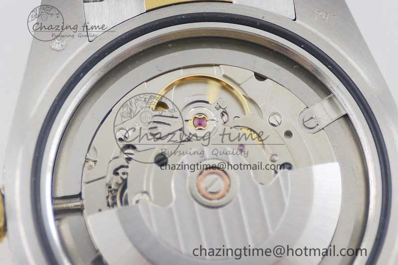 Datejust 41 SS YG Full Diamonds TWF 1:1 Best Edition Diamonds Stick Markers Dial on Bracelet A EasyMatch 2398