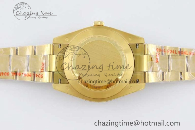 Datejust 41 YG Full Diamonds TWF 1:1 Best Edition Arabic Markers Dial on Bracelet A GoAnywhere 2399