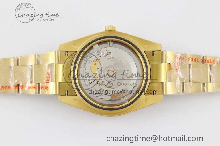 Datejust 41 YG Full Diamonds TWF 1:1 Best Edition Arabic Markers Dial on Bracelet A GoAnywhere 2399