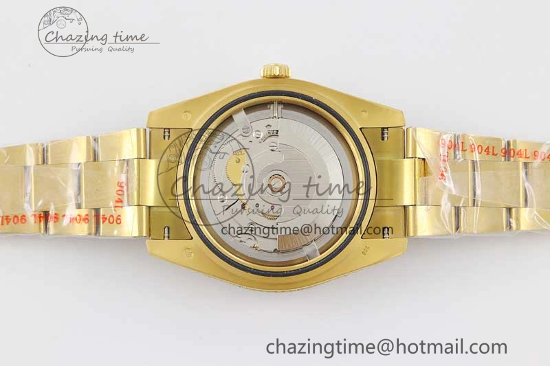 Datejust 41 YG Full Diamonds TWF 1:1 Best Edition Arabic Markers Dial on Bracelet A GoAnywhere 2399