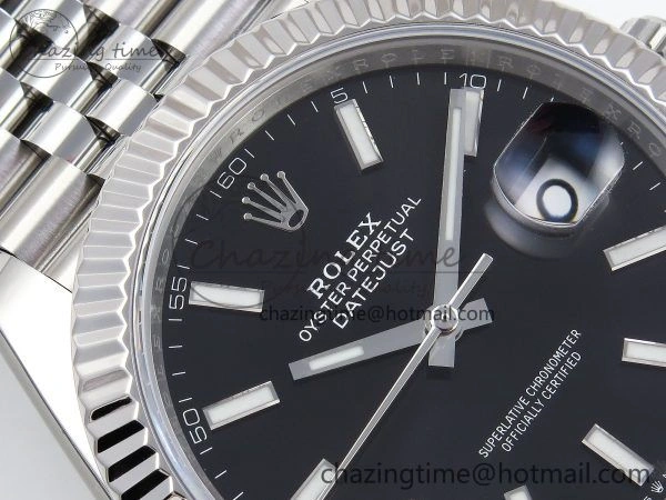 Datejust 41mm 126234 904L Steel HGF 1:1 Best Edition Black Dial on SS Bracelet VR Timeless 1470