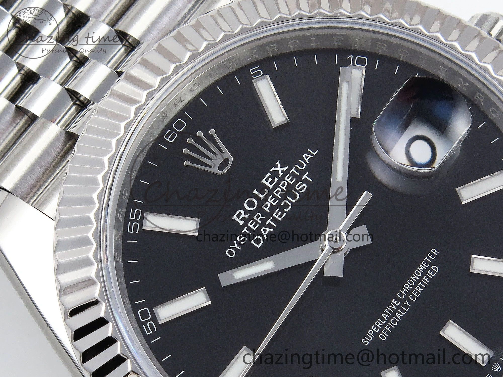 Datejust 41mm 126234 904L Steel HGF 1:1 Best Edition Black Dial on SS Bracelet VR Timeless 1470