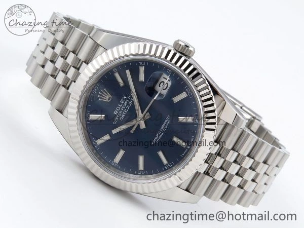 Bold Datejust 41mm 126234 904L Steel HGF 1:1 Best Edition Blue Dial on SS Bracelet VR 1465