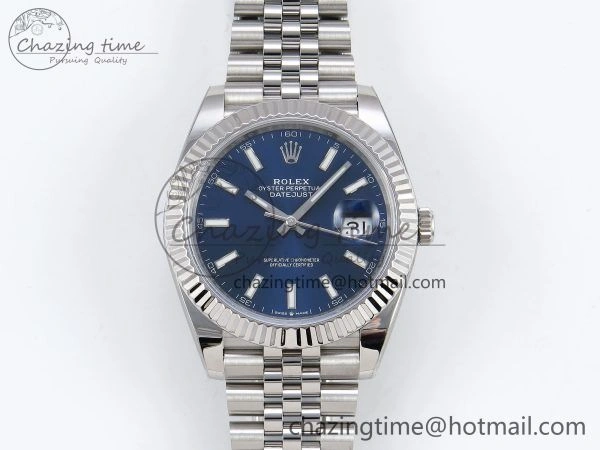 Bold Datejust 41mm 126234 904L Steel HGF 1:1 Best Edition Blue Dial on SS Bracelet VR 1465