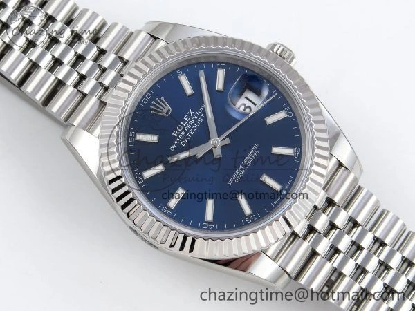 Bold Datejust 41mm 126234 904L Steel HGF 1:1 Best Edition Blue Dial on SS Bracelet VR 1465