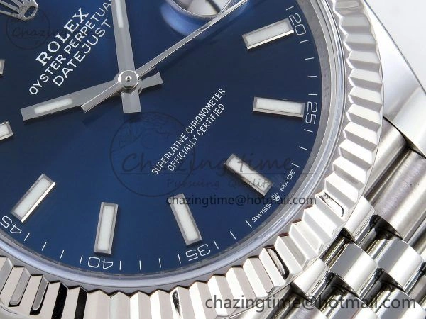 Bold Datejust 41mm 126234 904L Steel HGF 1:1 Best Edition Blue Dial on SS Bracelet VR 1465
