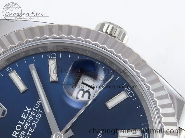 Bold Datejust 41mm 126234 904L Steel HGF 1:1 Best Edition Blue Dial on SS Bracelet VR 1465