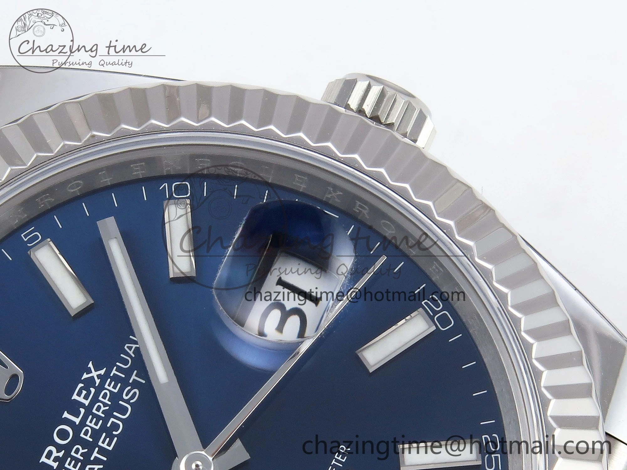 Bold Datejust 41mm 126234 904L Steel HGF 1:1 Best Edition Blue Dial on SS Bracelet VR 1465