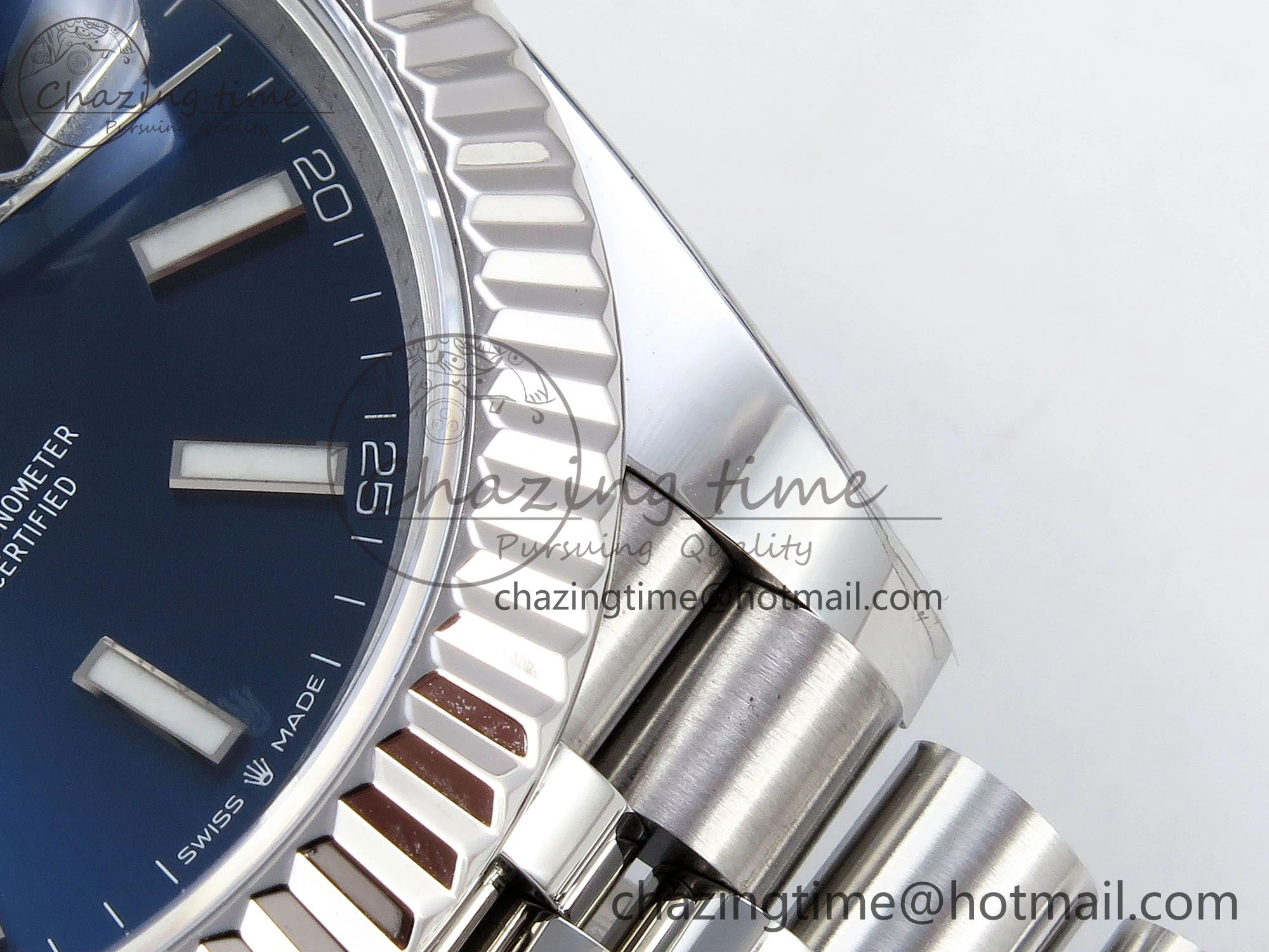 Bold Datejust 41mm 126234 904L Steel HGF 1:1 Best Edition Blue Dial on SS Bracelet VR 1465
