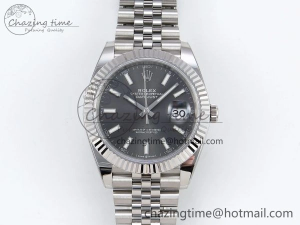 Datejust 41mm 126234 904L Steel HGF 1:1 Best Edition Gray Dial on SS Bracelet VR FastDry 1463