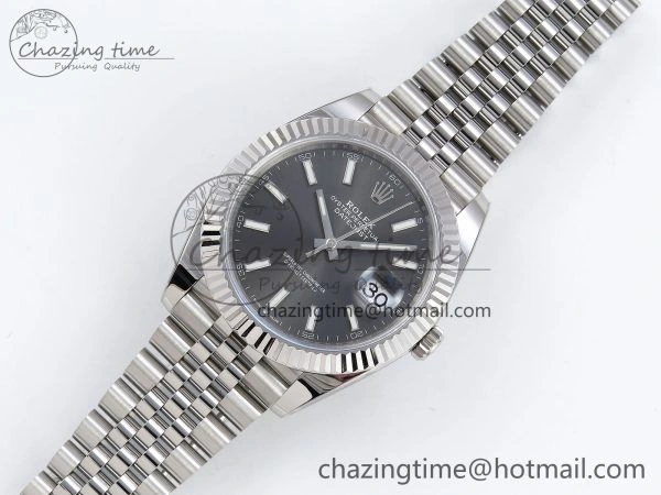 Datejust 41mm 126234 904L Steel HGF 1:1 Best Edition Gray Dial on SS Bracelet VR FastDry 1463