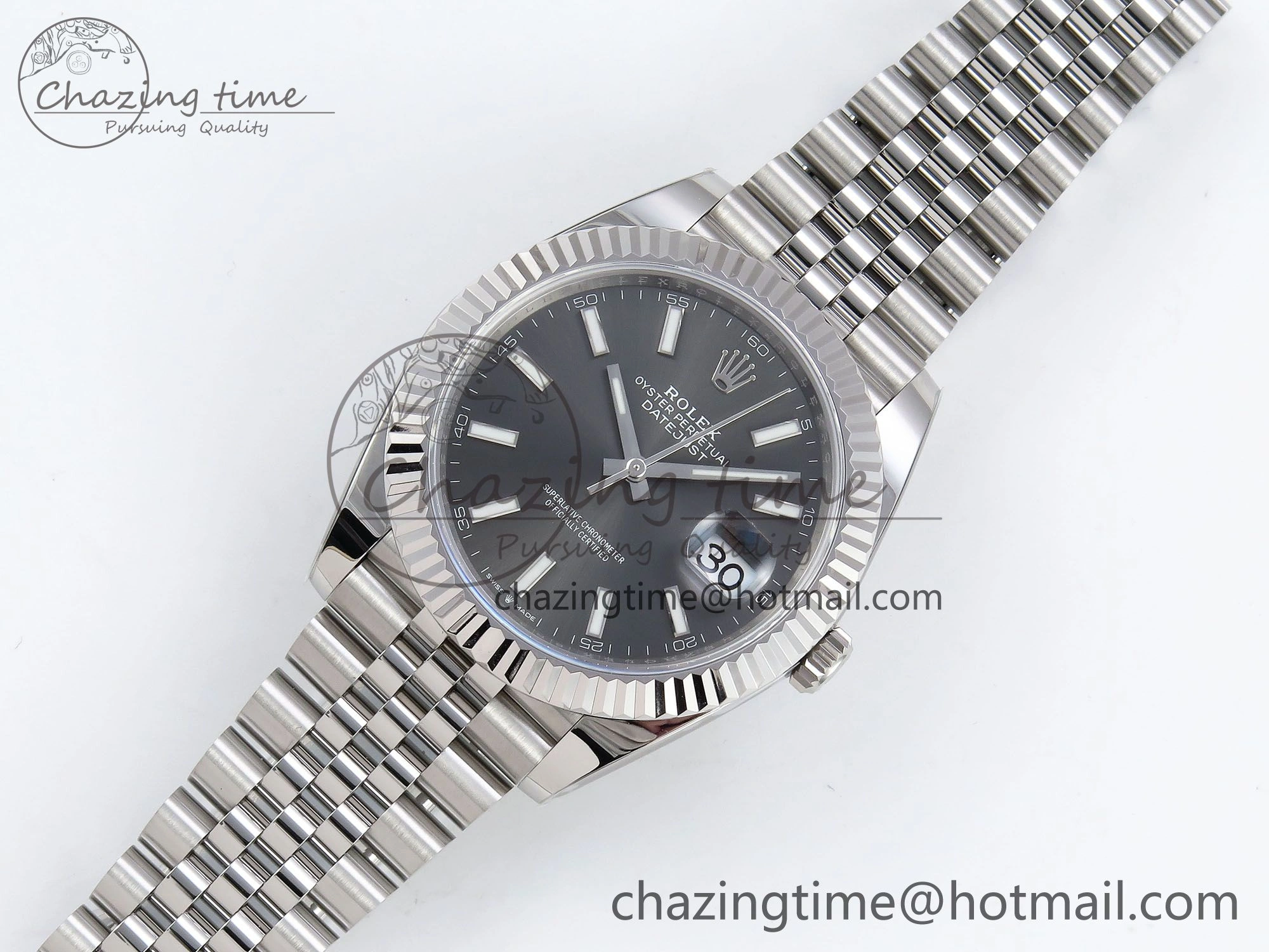 Datejust 41mm 126234 904L Steel HGF 1:1 Best Edition Gray Dial on SS Bracelet VR FastDry 1463