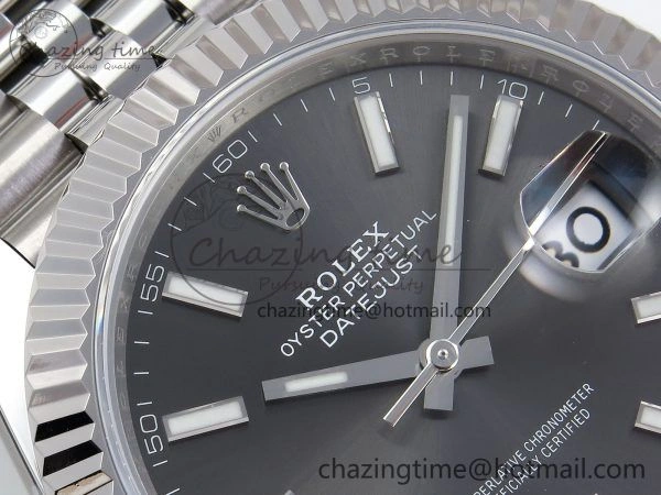 Datejust 41mm 126234 904L Steel HGF 1:1 Best Edition Gray Dial on SS Bracelet VR FastDry 1463