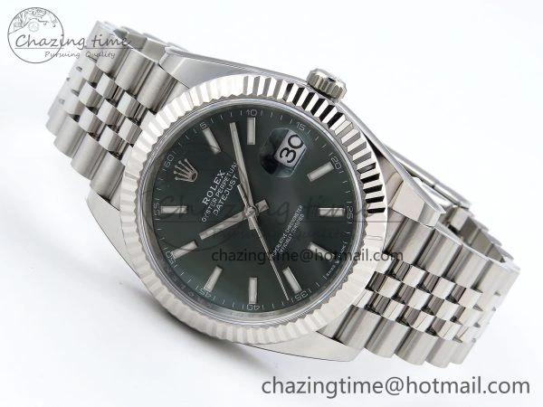 Datejust 41mm 126234 904L Steel HGF 1:1 Best Edition Green Dial on SS Bracelet VR QuickDry 1462