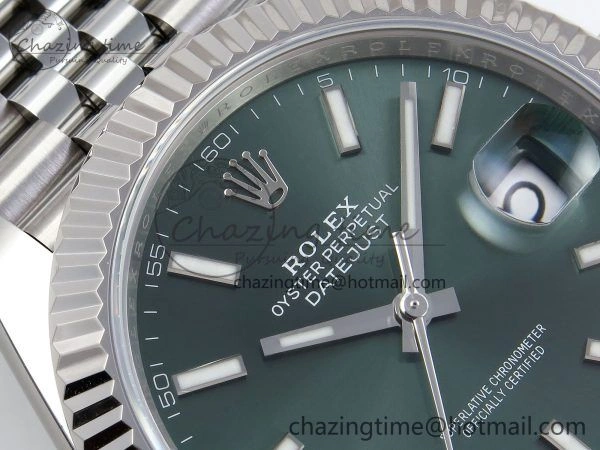 Datejust 41mm 126234 904L Steel HGF 1:1 Best Edition Green Dial on SS Bracelet VR QuickDry 1462