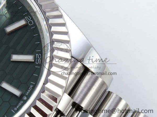 Datejust 41mm 126234 904L Steel HGF 1:1 Best Edition Green Textured Dial on SS Bracelet VR Trendsetting 1473