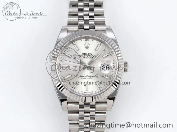 StreetReady Datejust 41mm 126234 904L Steel HGF 1:1 Best Edition Silver Dial on SS Bracelet VR 1469