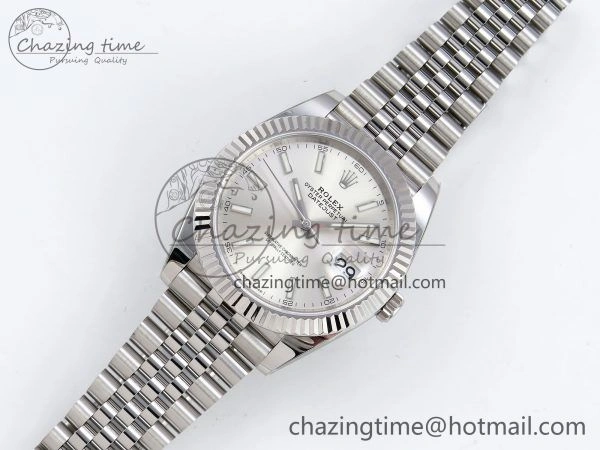 StreetReady Datejust 41mm 126234 904L Steel HGF 1:1 Best Edition Silver Dial on SS Bracelet VR 1469