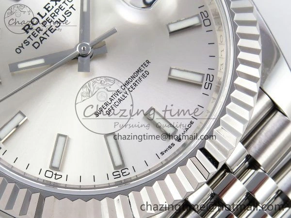 StreetReady Datejust 41mm 126234 904L Steel HGF 1:1 Best Edition Silver Dial on SS Bracelet VR 1469