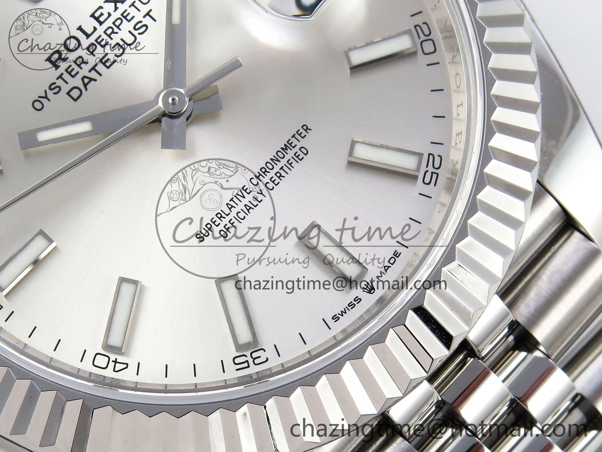 StreetReady Datejust 41mm 126234 904L Steel HGF 1:1 Best Edition Silver Dial on SS Bracelet VR 1469