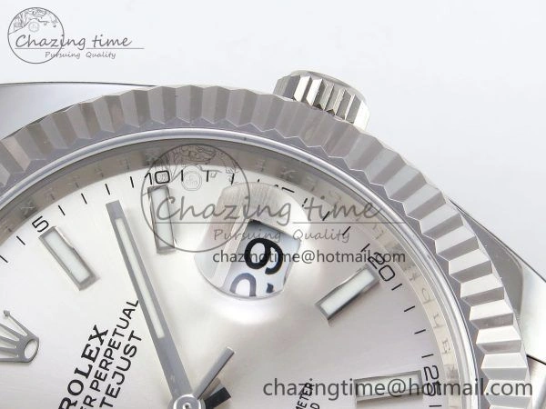 StreetReady Datejust 41mm 126234 904L Steel HGF 1:1 Best Edition Silver Dial on SS Bracelet VR 1469