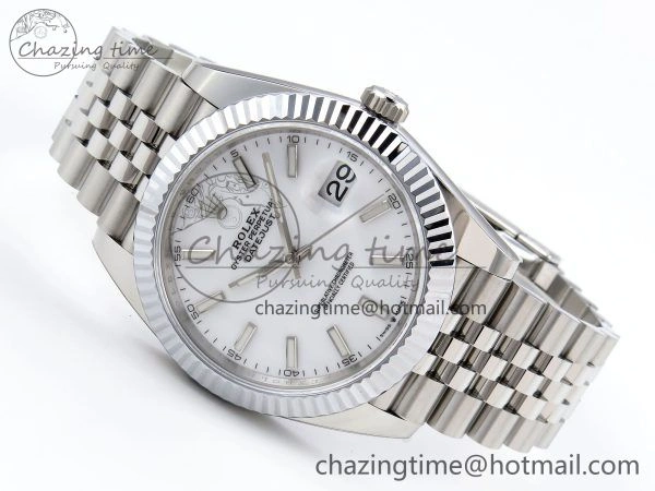 Datejust 41mm 126234 904L Steel HGF 1:1 Best Edition White Dial on SS Bracelet VR Thermal 1464