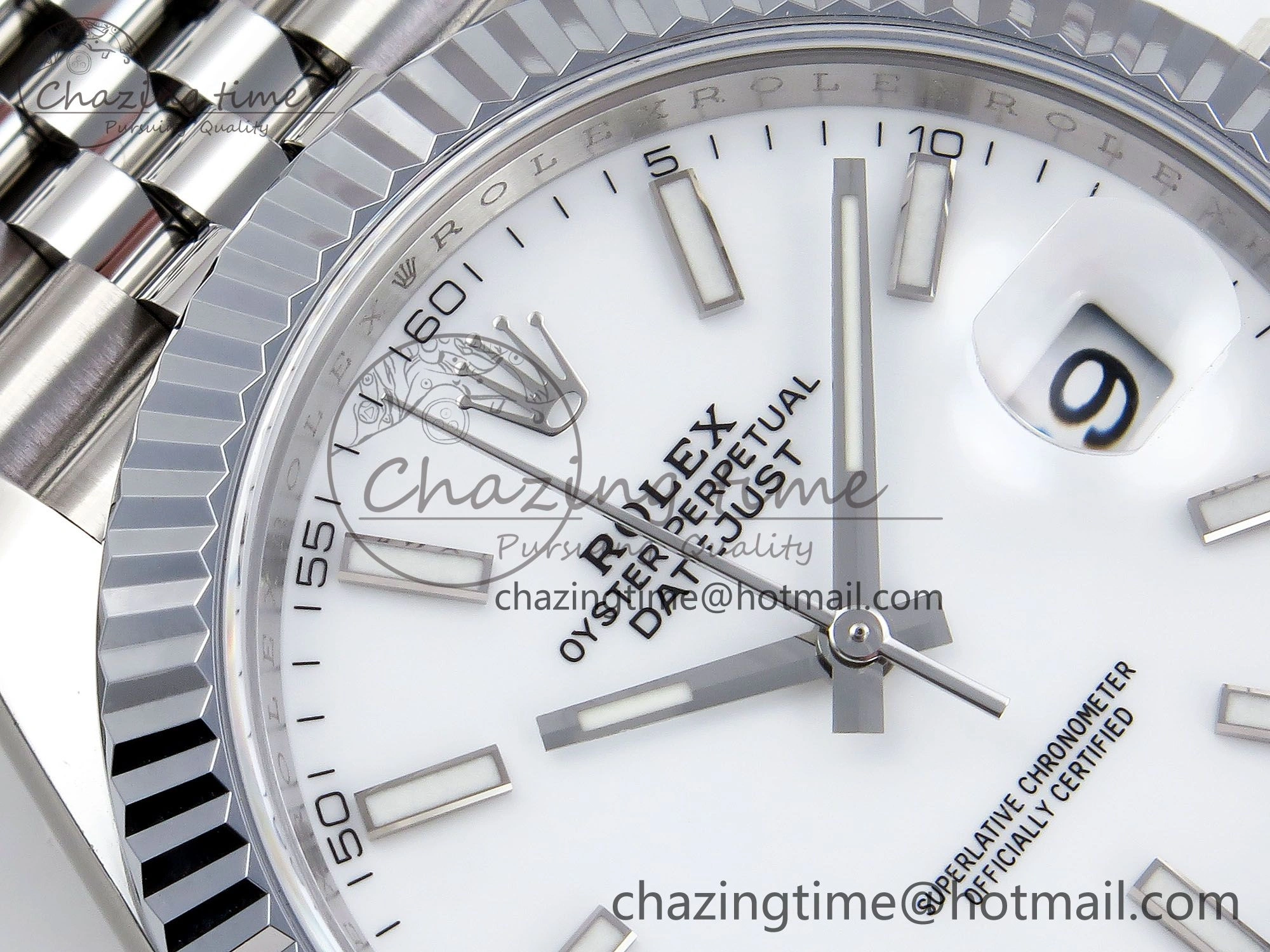 Datejust 41mm 126234 904L Steel HGF 1:1 Best Edition White Dial on SS Bracelet VR Thermal 1464