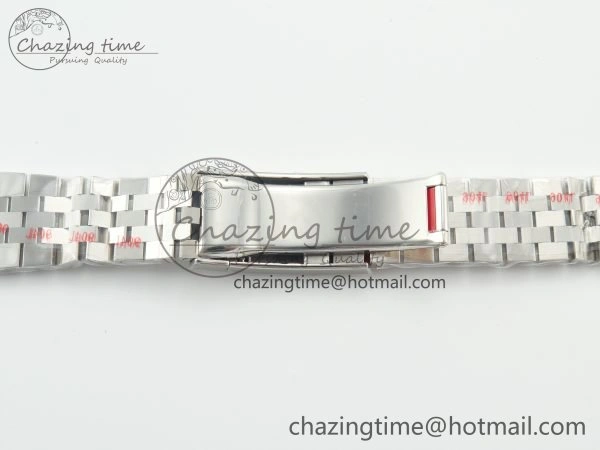 WeatherProof Datejust 41mm Clean Factory SS 1:1 Jubilee Bracelet 4122