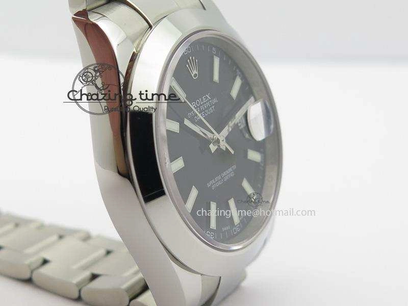 Datejust II 116300 Bp-Maker Best Edition Black Dial Stick Markers On SS Bracelet 41MM A Breathable 3953