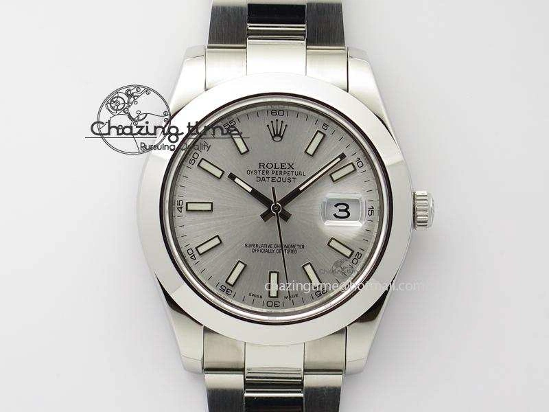 StreetReady Datejust II 116300 Bp-Maker Best Edition Silver Dial On SS Bracelet 41MM A 3994