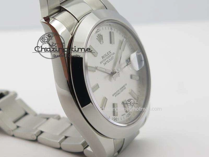 StreetReady Datejust II 116300 Bp-Maker Best Edition Silver Dial On SS Bracelet 41MM A 3994