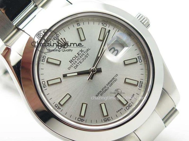 StreetReady Datejust II 116300 Bp-Maker Best Edition Silver Dial On SS Bracelet 41MM A 3994