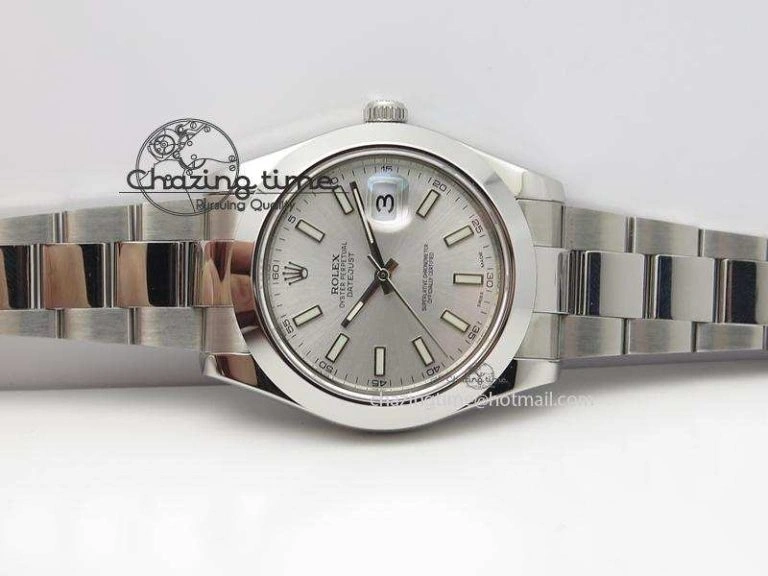 StreetReady Datejust II 116300 Bp-Maker Best Edition Silver Dial On SS Bracelet 41MM A 3994