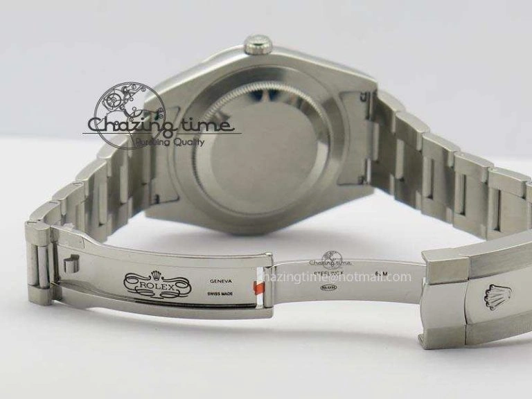 Efficient Datejust II 116334 SS 41mm Sliver Gray Dial Sticks Markers On SS Bracelet A 3892