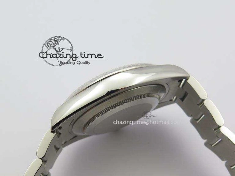 Datejust II 116334 SS 41mm White Dial Sticks Markers On SS Bracelet A Bright 3893