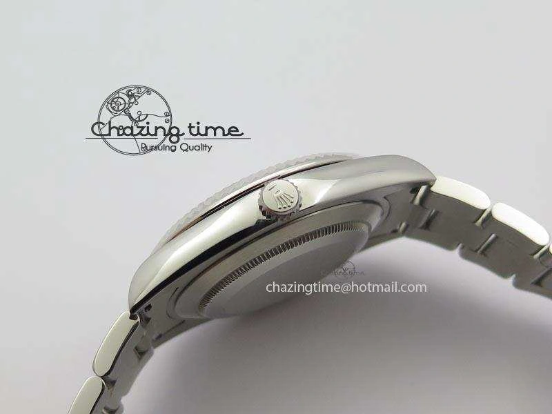 UrbanChic Datejust II 116334 SS 41mm White Roman Dial On SS Bracelet A 3862