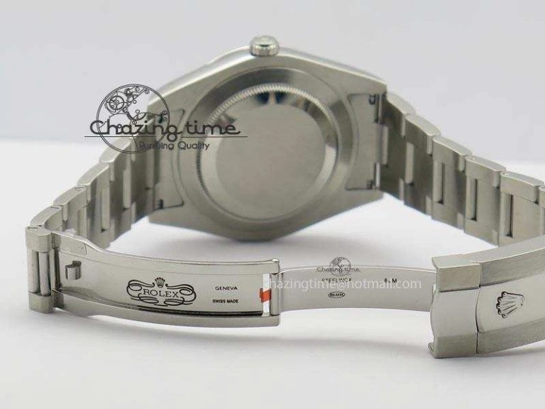 UrbanChic Datejust II 116334 SS 41mm White Roman Dial On SS Bracelet A 3862