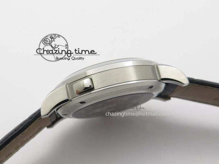 Tailored Datograph Flyback SS Black Dial On Black Leather Strap 4198