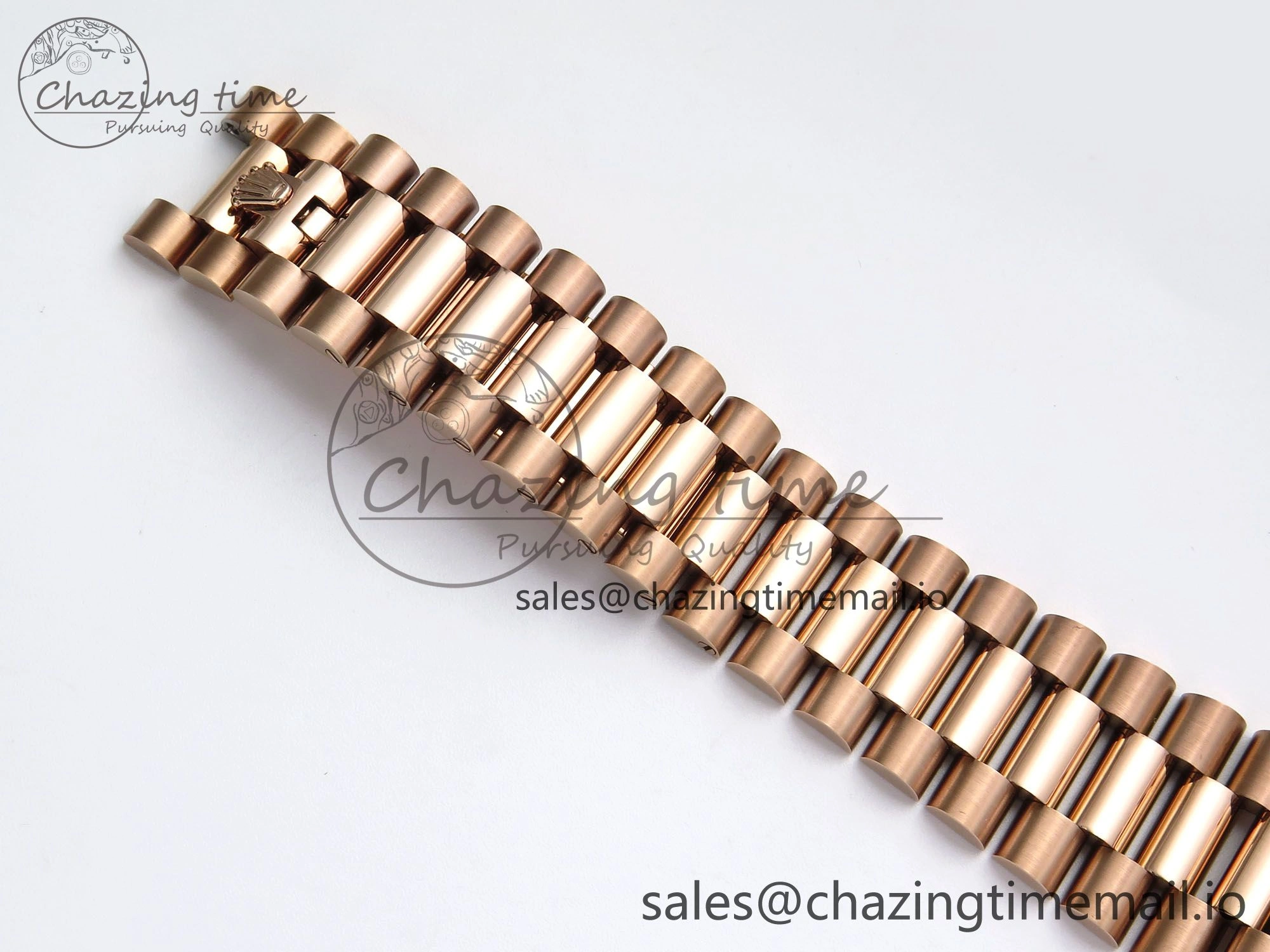 Seasonal Day Date 128235 36mm RG KF 1:1 Best Edition Green Roman Dial On President Bracelet A2836 (Gain Weight) 644