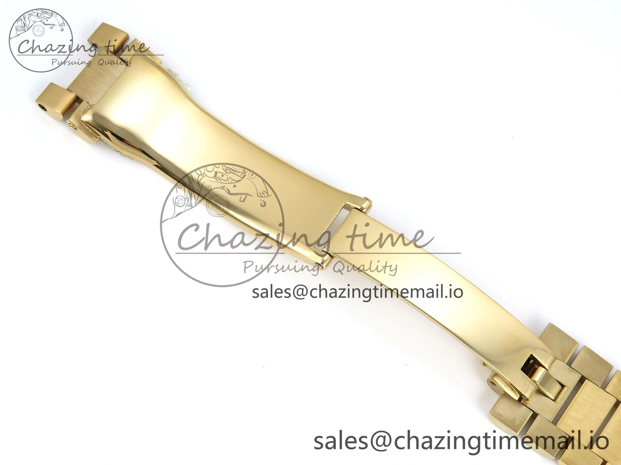 EasyCare Day Date 128238 36mm YG KF 1:1 Best Edition Gold Dial Stick Marker On President Bracelet A2836 (Gain Weight) 653